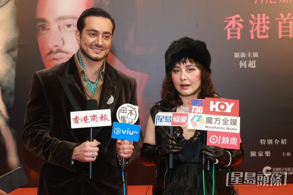 何超儀大讚「二蚊」Iman 是全公司最靚仔的演員。