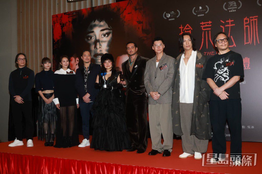何超儀表示返港舉行電影首映,感覺就像回家一樣。