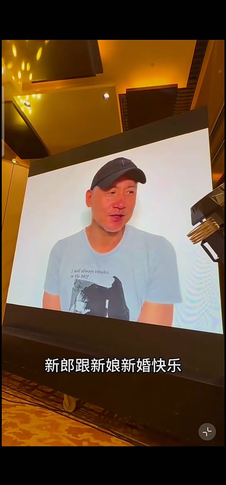 歐丁玉娶新抱,好友張學友特意拍片祝賀。