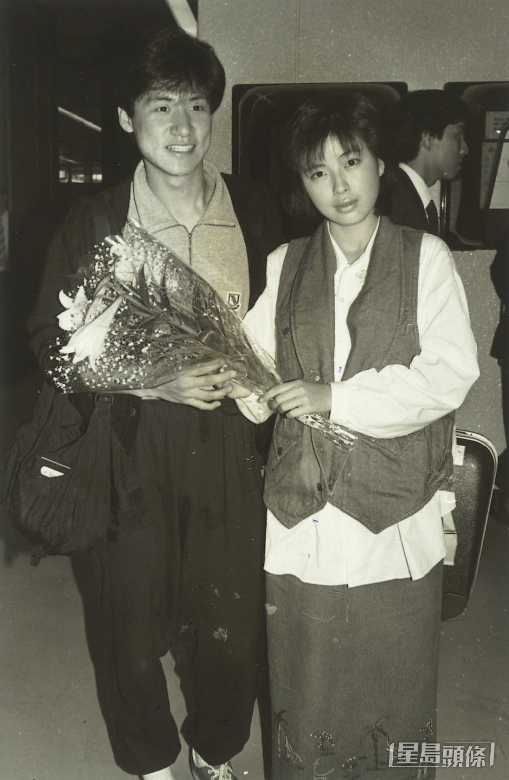 1986年,張學友與羅美薇因合作電影《痴心的我》而開始戀情。