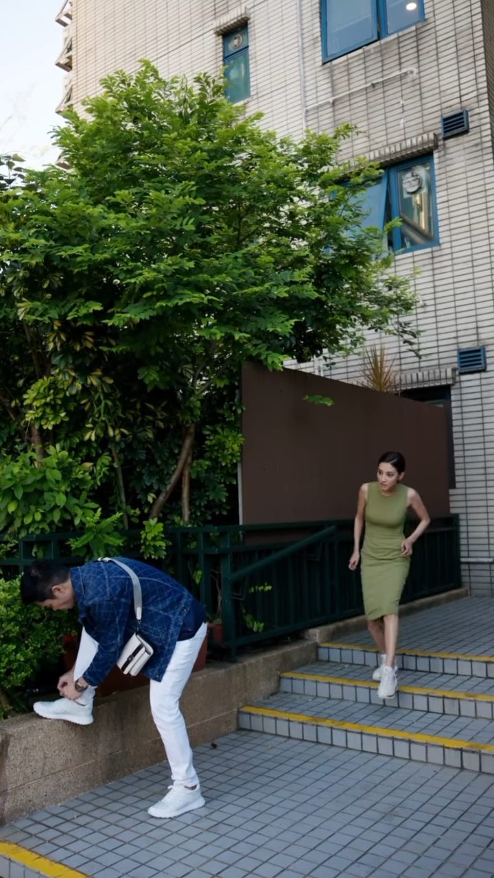陳凱琳也經常在家附近拍攝影片。