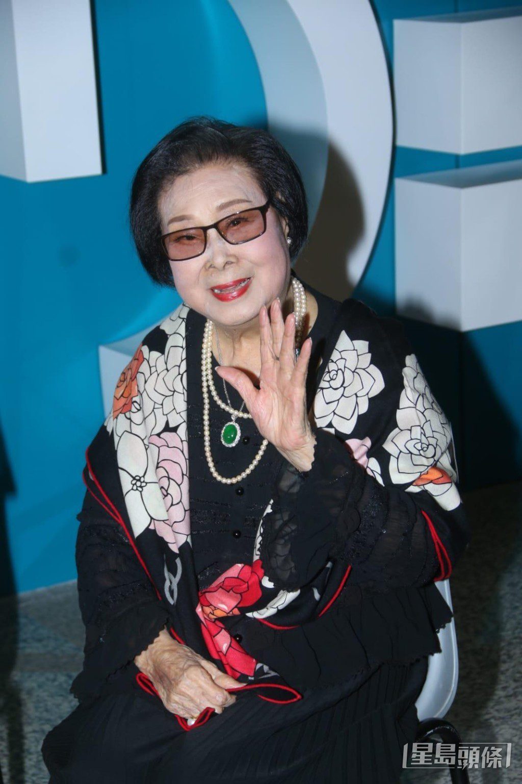 101歲(虛齡)羅艷卿今年6月現身超精神。