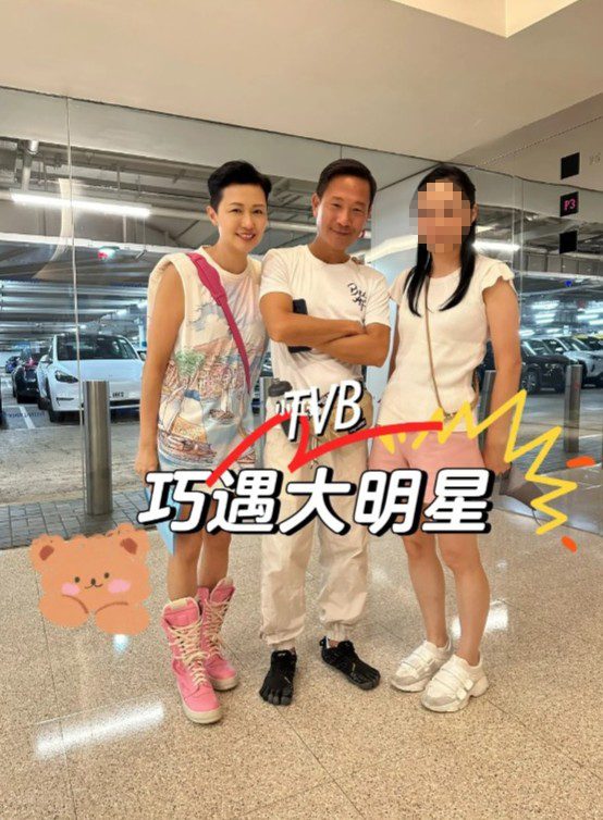 羅敏莊早前難得在港露面，與陳國邦恩愛同場，有網民指她與劉美君樣貌相似。