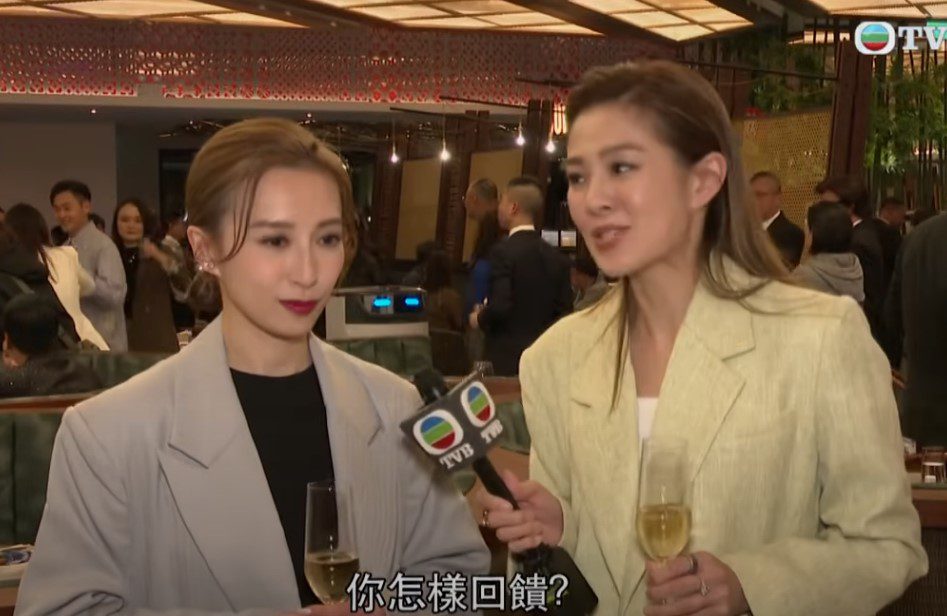 梁麗翹問龔嘉欣會怎樣回饋。