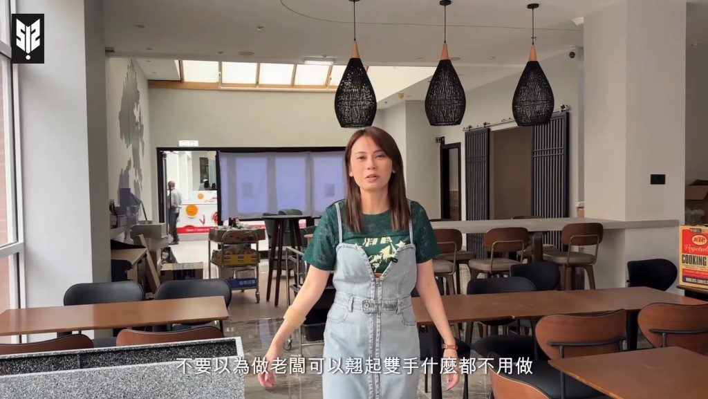 吳日言正忙於打理新餐廳的大小事務。