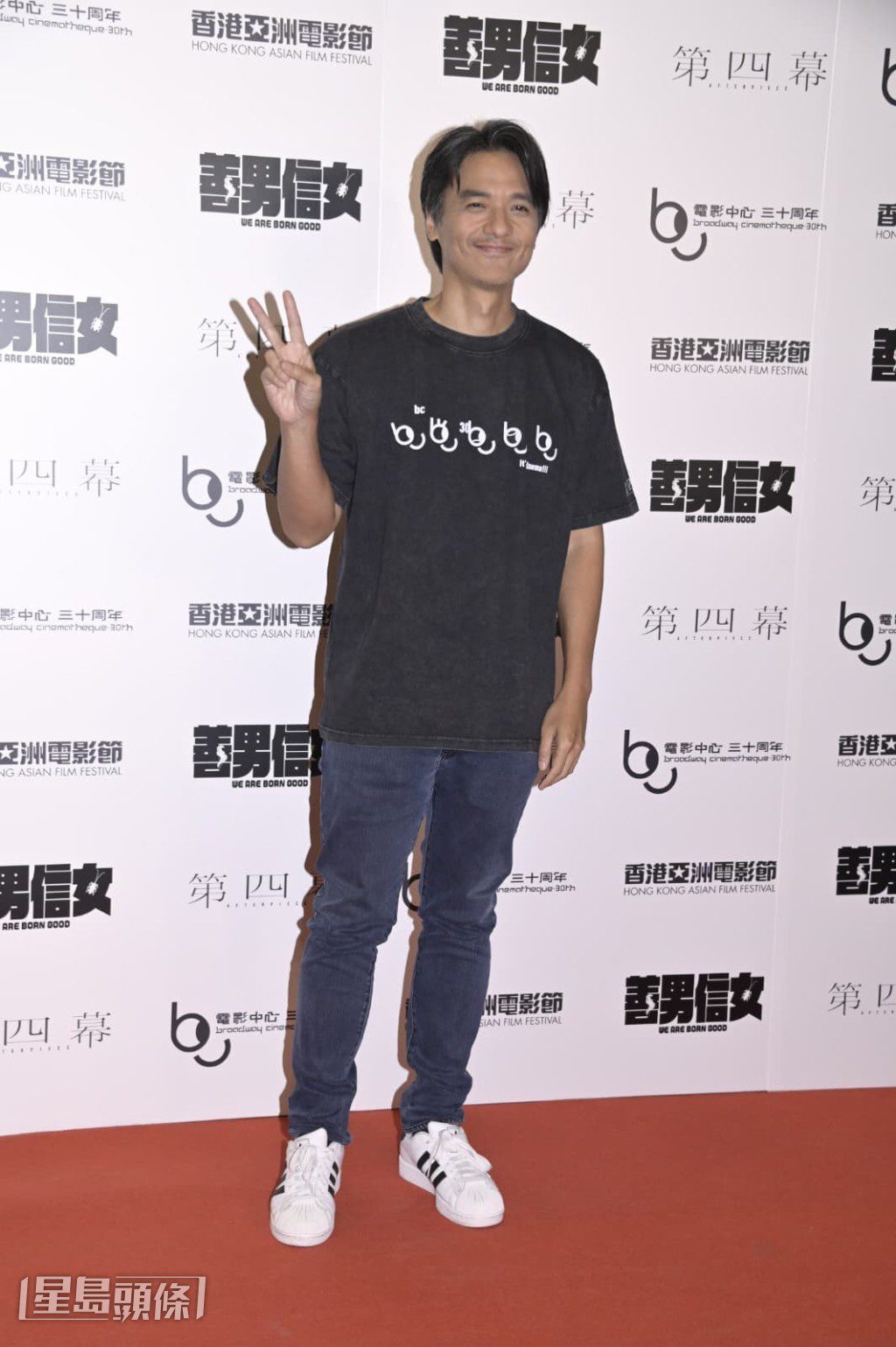太太舒淇獲提名最佳新導演,馮德倫表示比自己入圍更感高興。