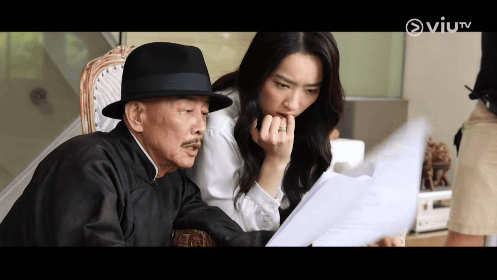 杜燕歌飾演幫助邱蔭蔭重返陽間的已故富翁石松。