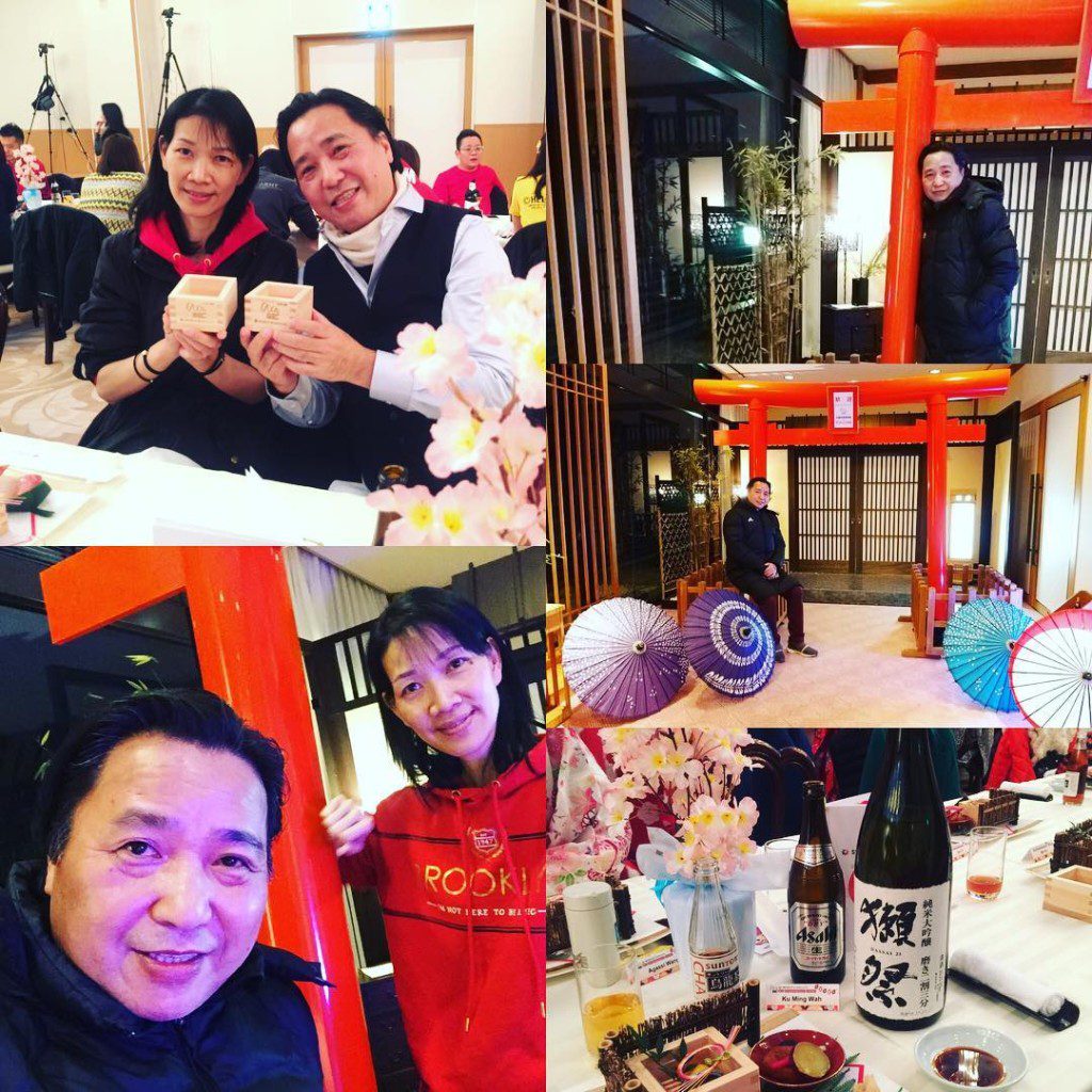 古明華的太太Terri早年遇車禍後行動不便,無法再從事舞蹈工作。