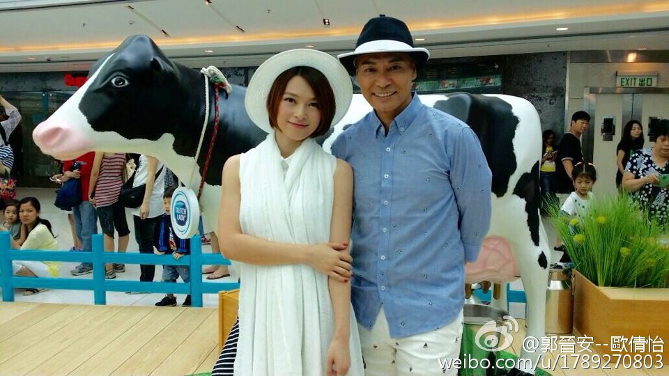 郭晉安與歐倩怡因合作拍攝旅遊特輯而擦出愛火，可惜最終以離婚告終。