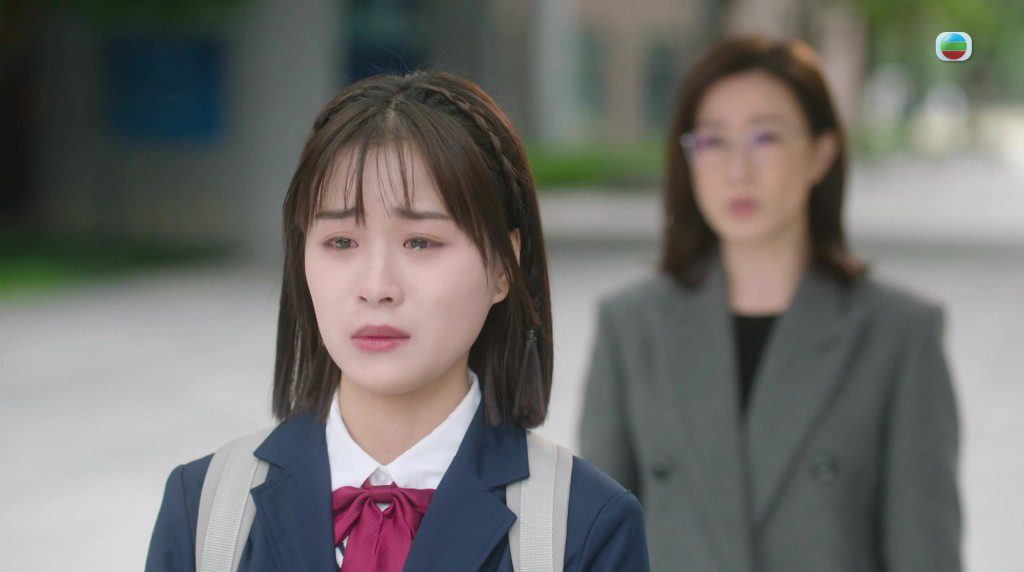 在《正義女神》中飾演佘詩曼女兒的樂珈嘉，戲份相當吃重。