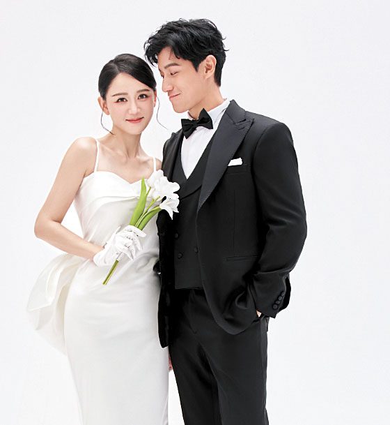 ■陳喬恩和艾倫婚後甜蜜。網上圖片