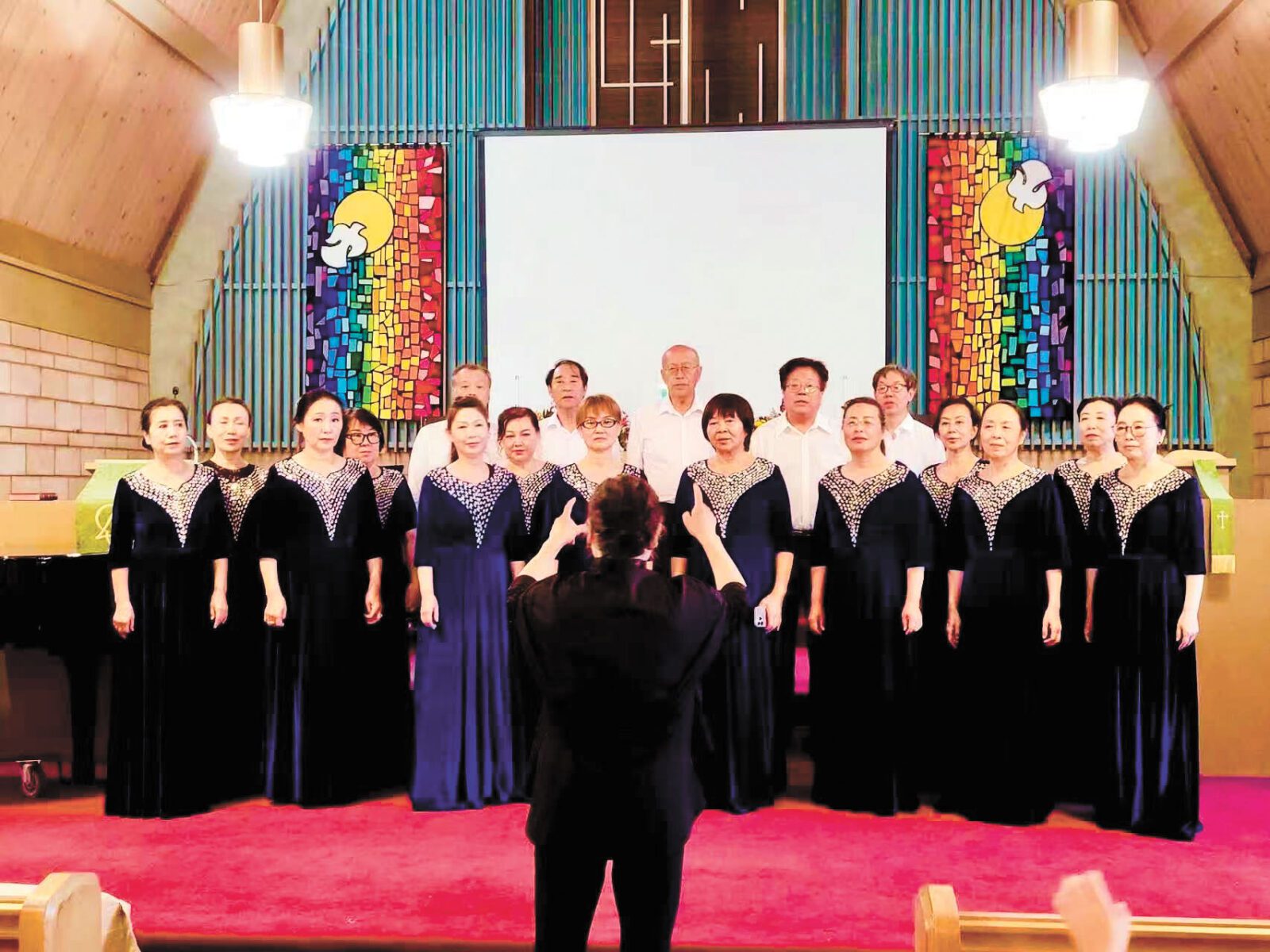 北加州東北藝術團合唱團演出。主辦方提供