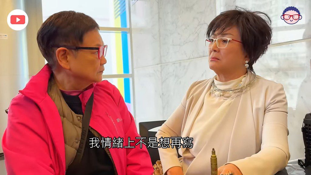 馮寶寶坦言:「我在情緒上不想再寫(自傳)⋯⋯」