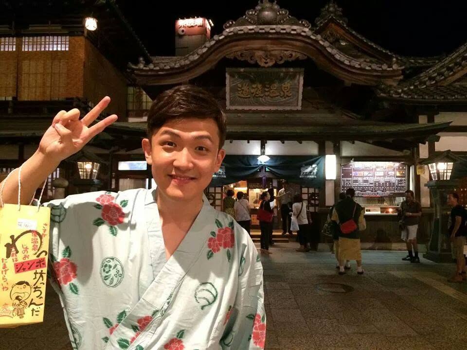 蔡梓銘偶爾會去旅行。