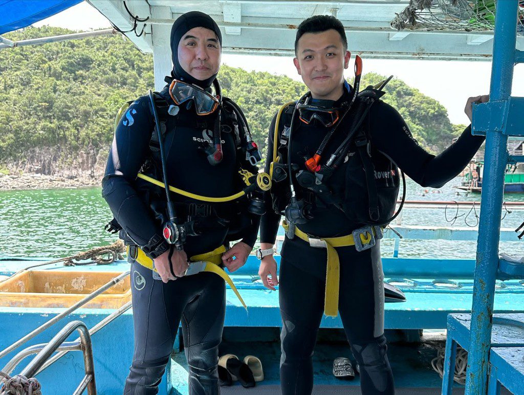 蔡梓銘經常參與出海活動。