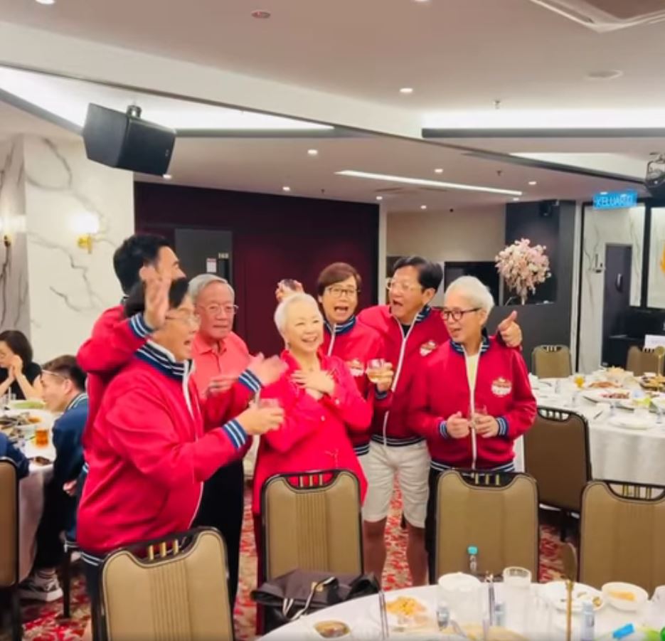 陳秋霞的富商丈夫當時亦有在場。