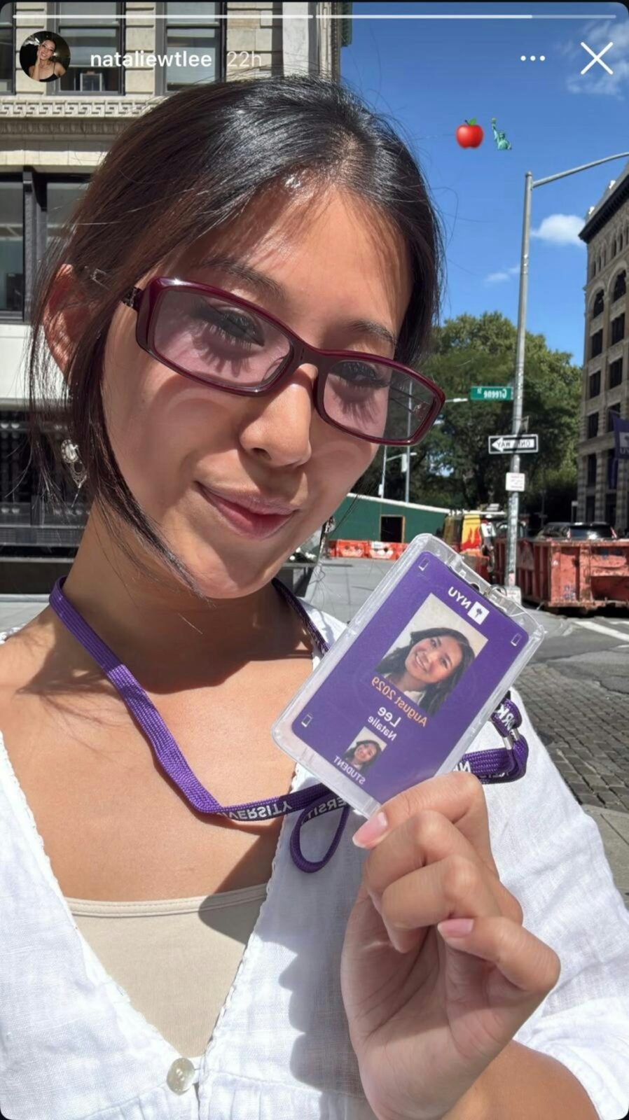 Natalie現於美國紐約大學修讀市場學碩士課程。