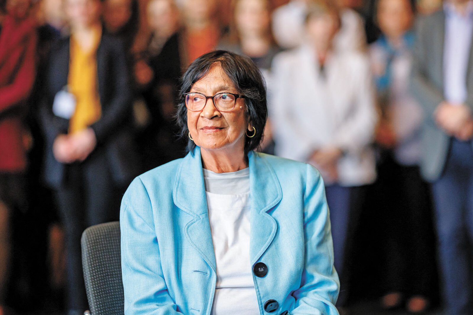 現年85歲的南非女法官皮萊獲諾貝爾和平獎,得知獲獎時,她正在德國紐倫堡出席國際法律論壇。美聯社