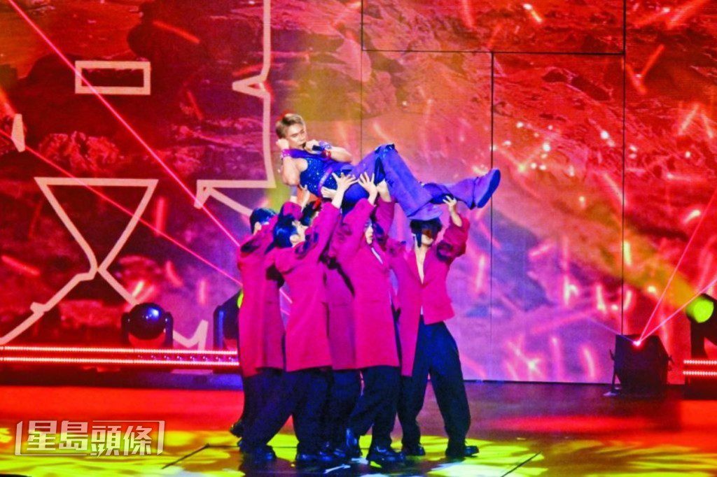 尹景順的台風一向強勁,決賽夜的演出更令人印象深刻。