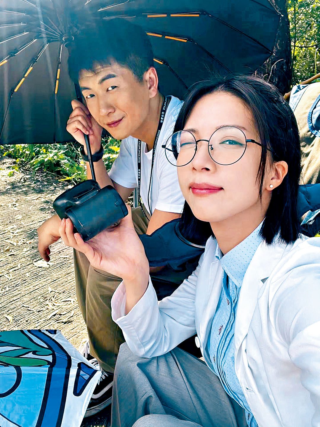 馬貫東新劇《死有對証》中與陳曉華擦出火花。