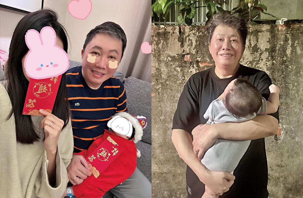 趙正平兩年前與小他22歲空姐女友結婚,同年底生下一子。網上圖片