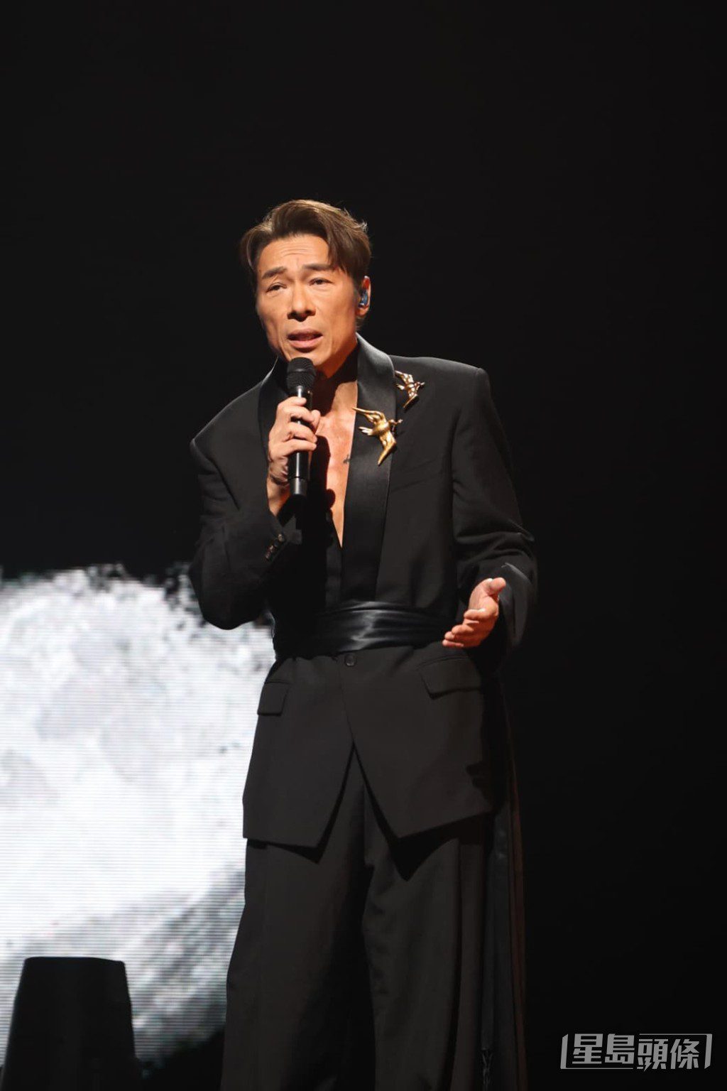 演唱會上,許志安獲得歌迷熱烈支持。