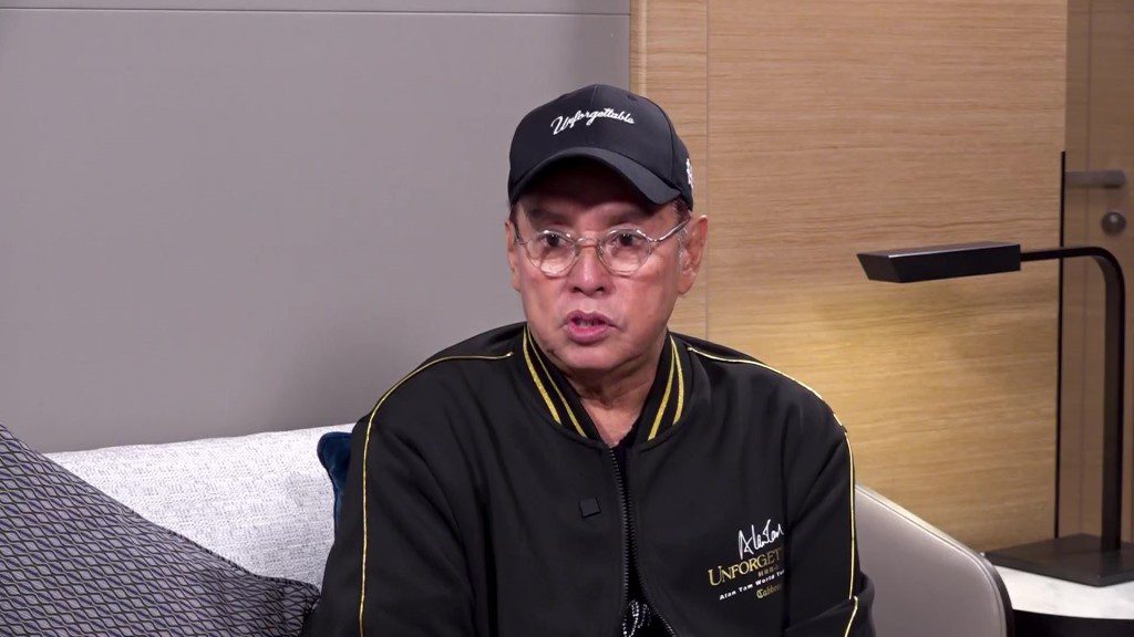 許文軒主持的TVB節目《一周星星》播出譚詠麟演唱會備戰直擊片段。