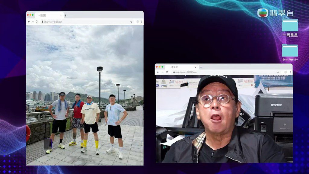 為應付演唱會消耗，譚詠麟每日跑步鍛鍊體能。