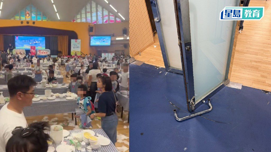嘉頓逾700名小學生製三文治活動出現混亂 家長推撞致門柄脫落 主辦方稱會檢討