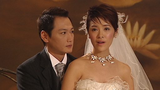 向海嵐與陶大宇合作演出《心花放》。