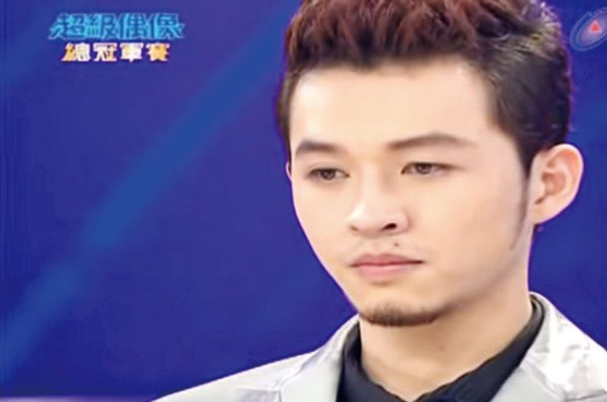李子森是第6屆《超級偶像》的冠軍。網上圖片