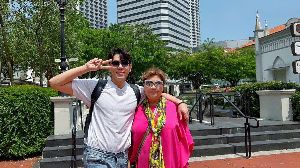 古淖文與肥媽感情要好，猶如母子。