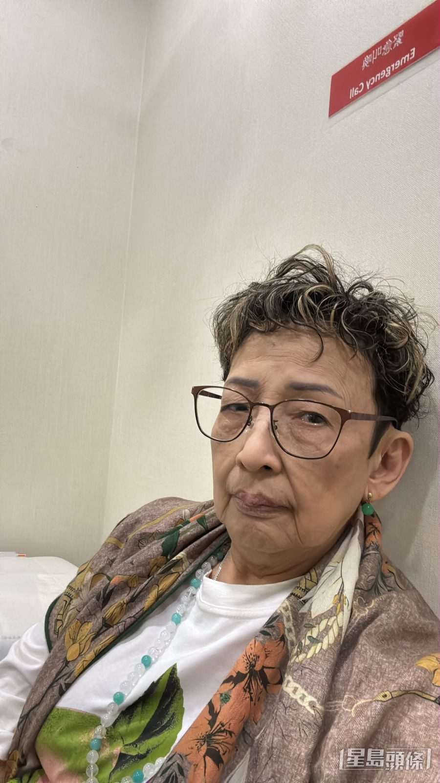 馮素波日前在社交平台透露自己病倒的消息。