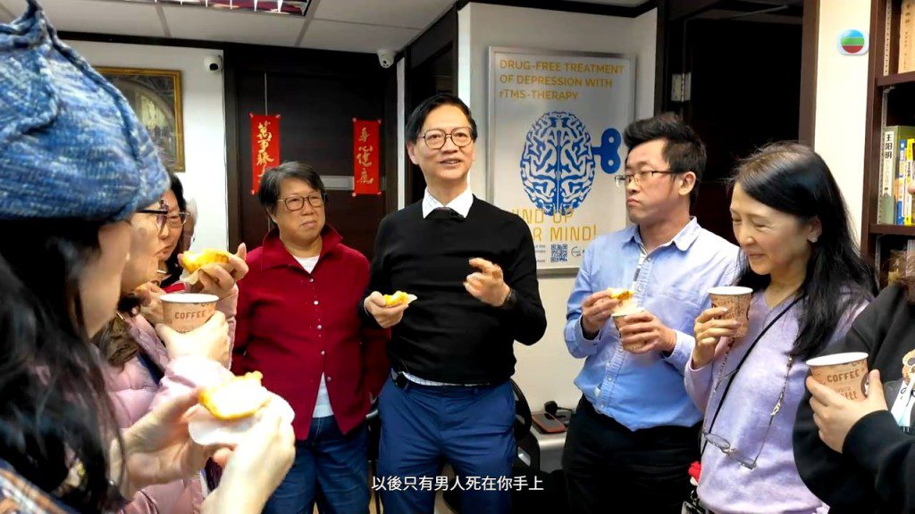 精神科醫生丁錫全在節目中暢談面對病人時的心態,金句不斷。