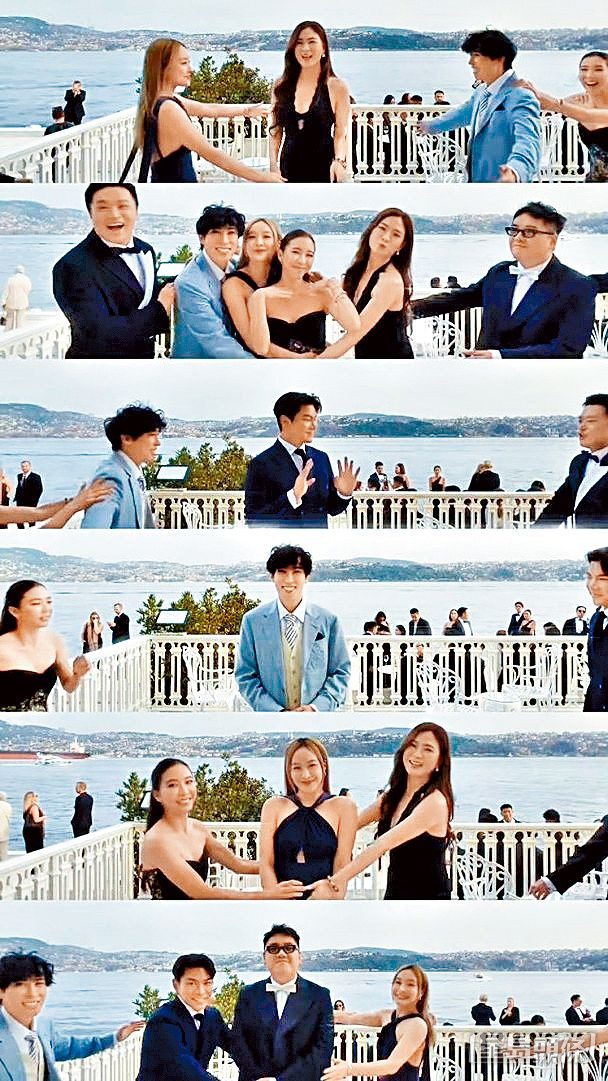 「642組」閨密團成員馬天佑、羅天、陳懿德及陳瀅等均有出席JW的婚禮。