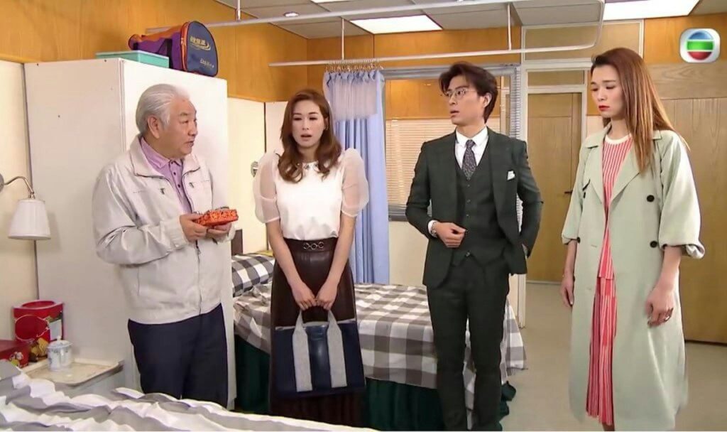 在《愛.回家之開心速遞》中,蔡國慶飾演「龔燁」(張景淳飾)患有腦退化症的父親。