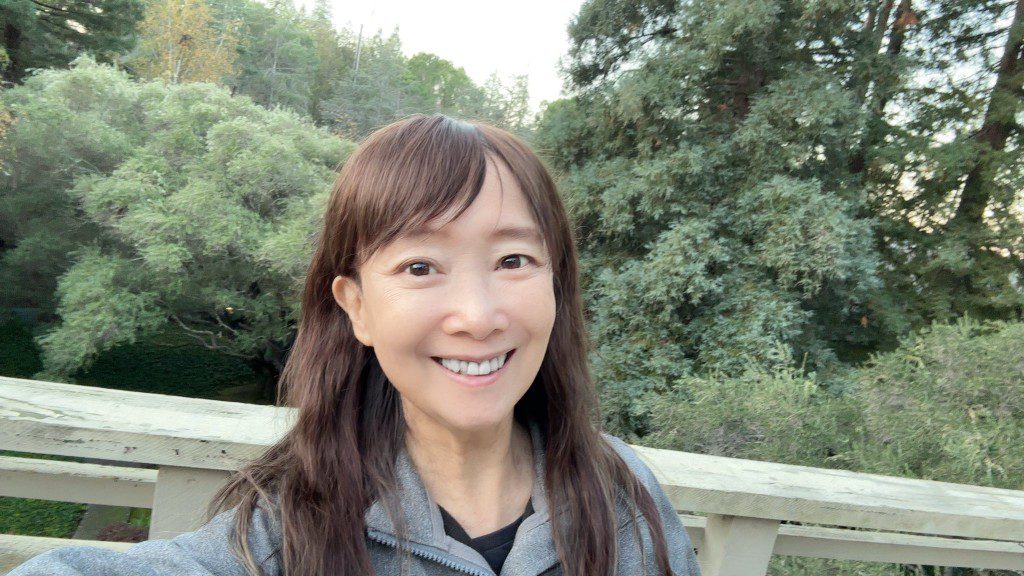 陳美齡早前到美國探望大仔一家。