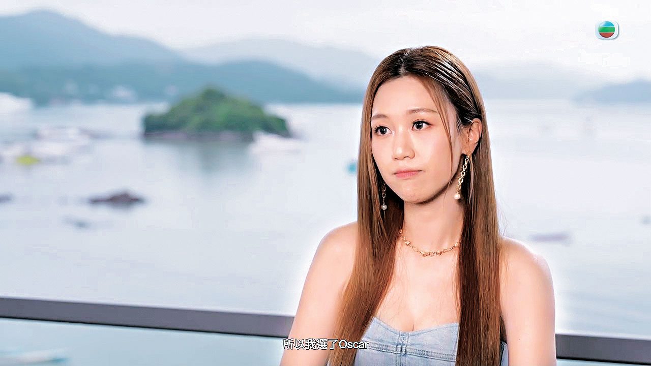 何沛珈對海鮮過敏的Oscar剝蟹時有改觀。