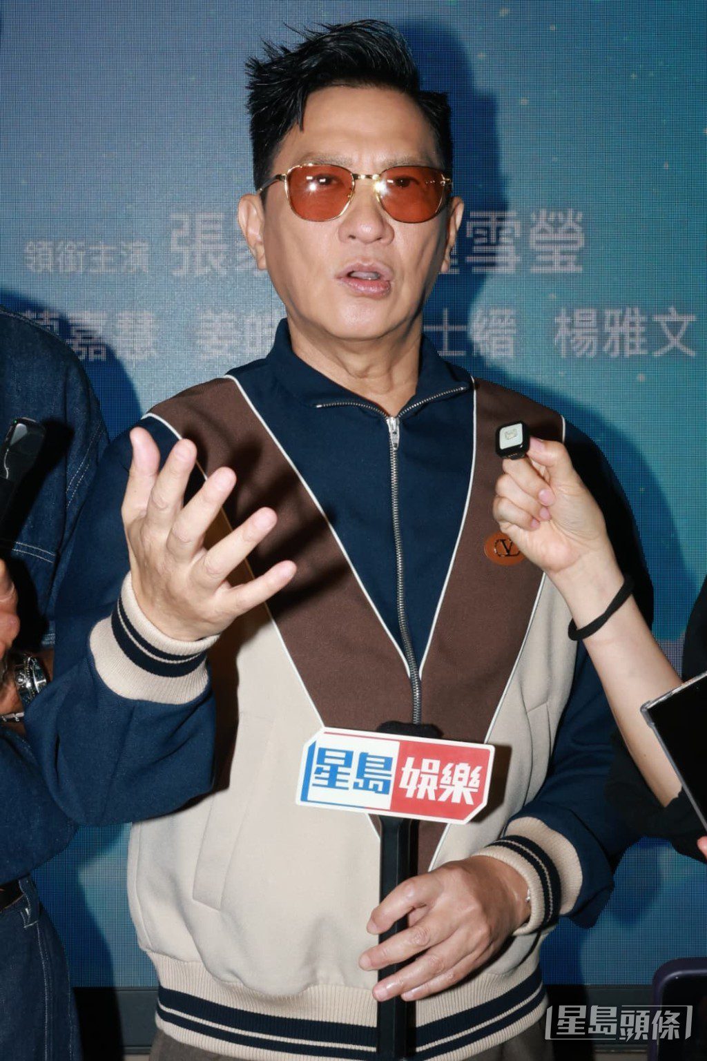 張家輝笑說拍攝途中才逐漸理解故事的細節。
