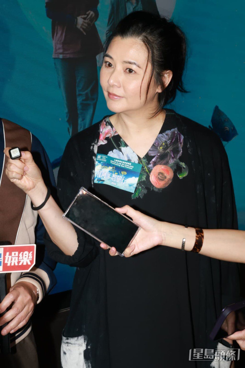 蒙嘉慧建議觀眾入場觀影時記得帶備紙巾。