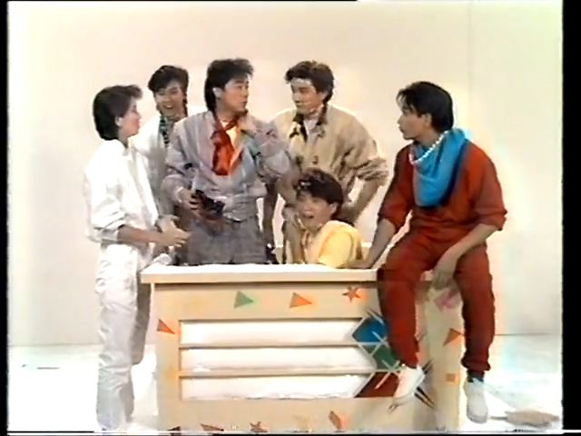 孫明光在升讀中六期間同時主持TVB節目。