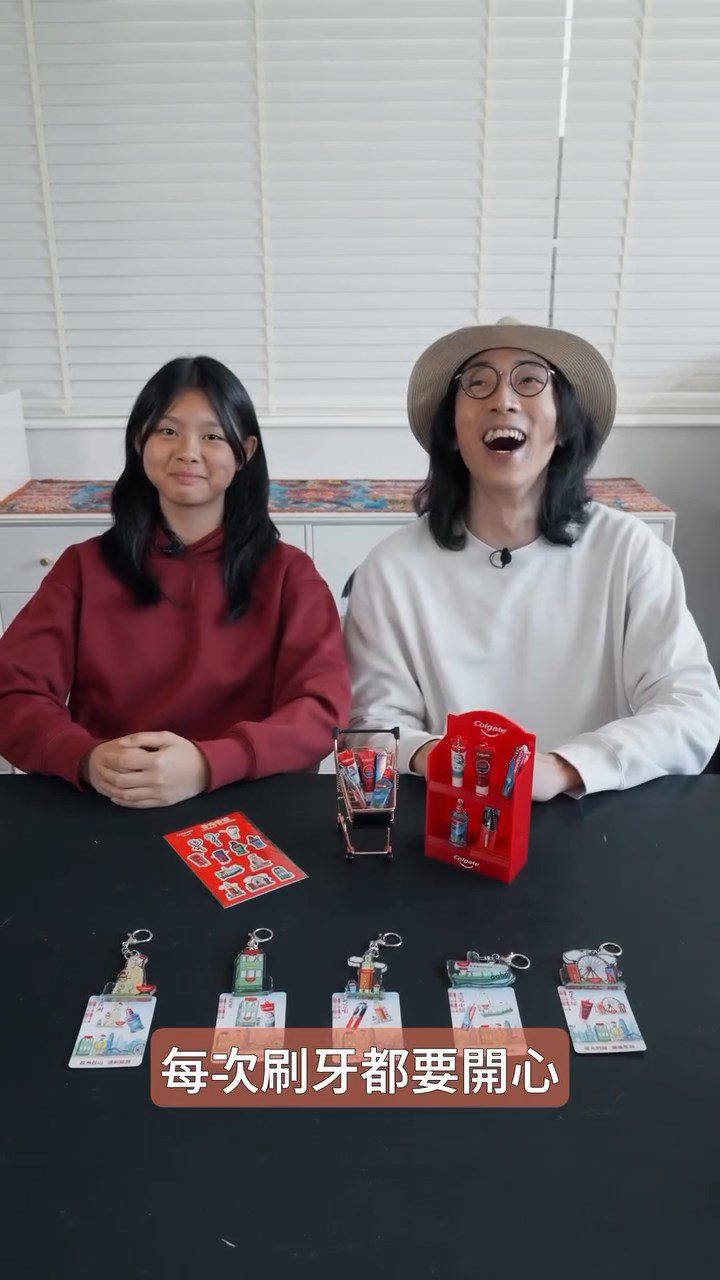 陸一心不時會與爸爸陸永一同參與KOL的工作。