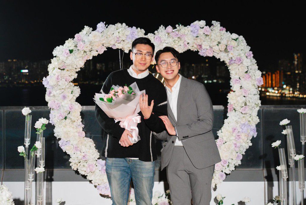 陳書君曾對未婚夫Steven說:「你是我人生中最美好的冒險。」