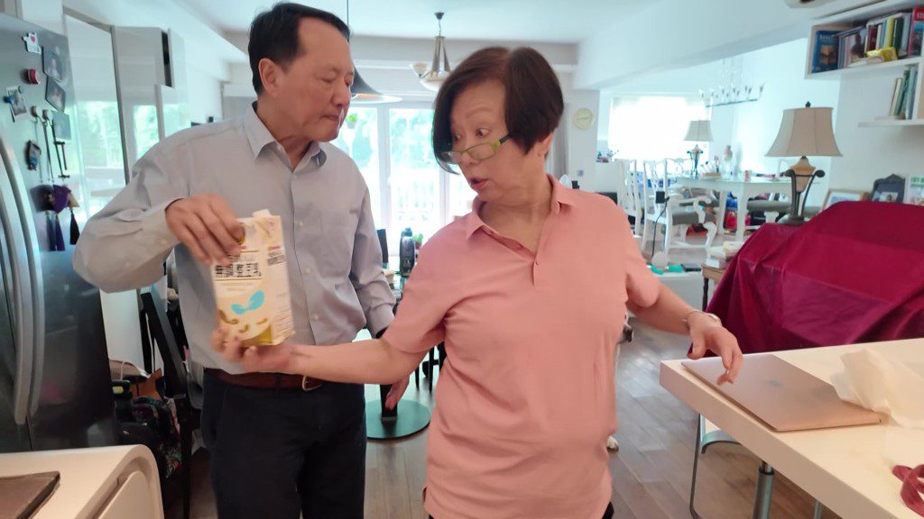 「Joseph認為婚姻令自己成長,表示與她在一起能磨練面對很多事情。」