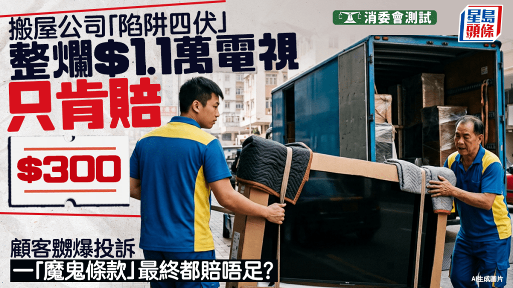 消委會揭搬屋公司隱藏條款:臨時加收樓梯費與損壞賠償爭議