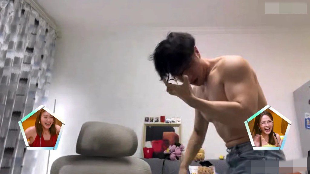 吳旭東經常在社交平台分享健身成果,身材非常健碩。