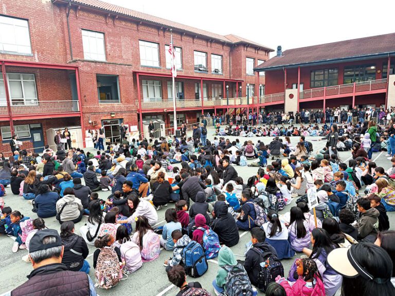 教委會選定新的社區學校收生方向，未來家庭將按住址獲保證住所所屬小學學位。記者蘇婕雅攝