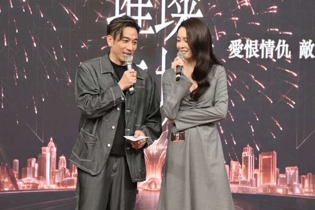 張曦雯透露拍攝《璀璨之城》時,家人曾到澳門探班。