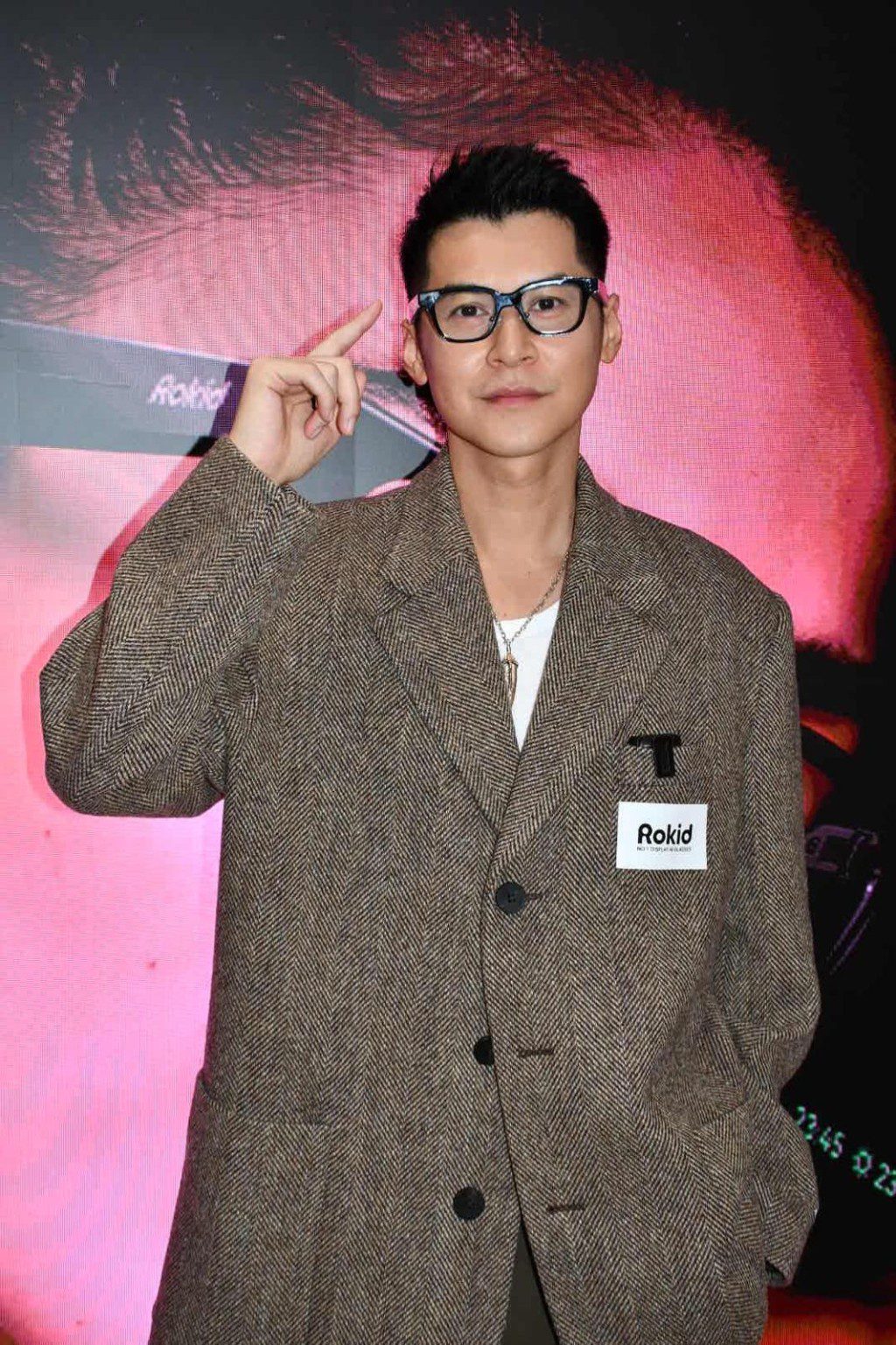 陳家樂在活動中分享演藝夢想,直言以成為香港電影金像獎影帝為終極目標。