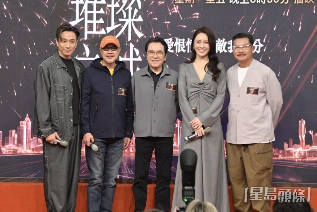 姜大衛(John哥)表示與張曦雯等演員合作愉快。